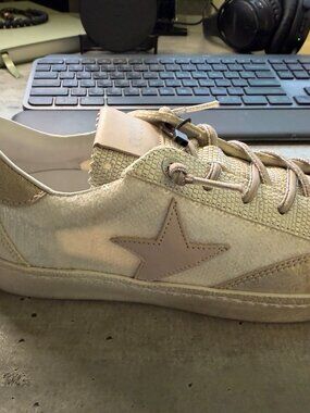 NEW Cetti C-1342 SRA Women’s Sneakers EU 38 White Blush Leather